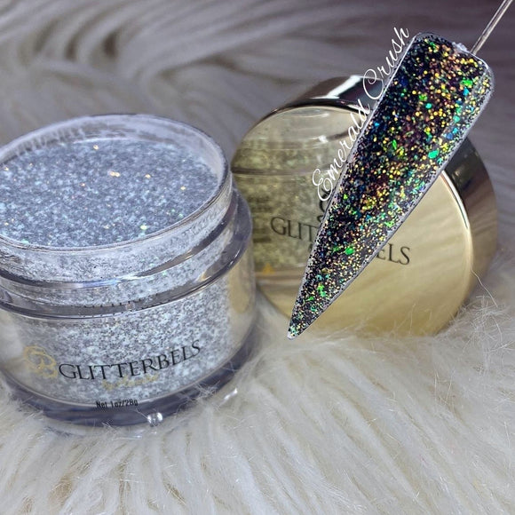 Glitterbels Acrylic Powder Emerald Crush 28g