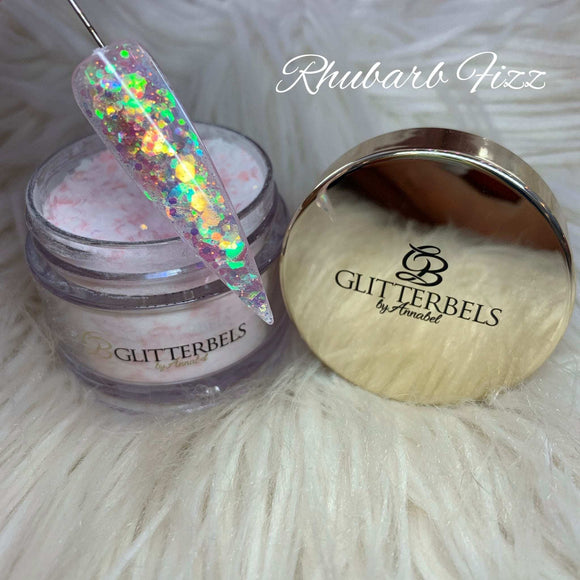 Glitterbels Acrylic Powder Rhubarb Fizz 28g