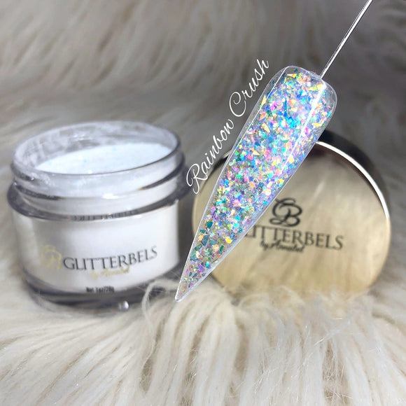 Glitterbels Acrylic Powder Rainbow Crush 28g
