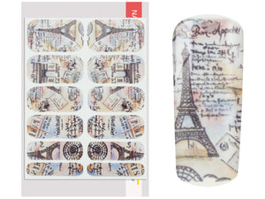 NailArt Wraps Paris Vintage